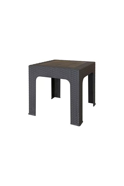 rexa Loft Tea Table – 50x50x45 cm Fixed Polypropylene Table for Dining & Living Spaces