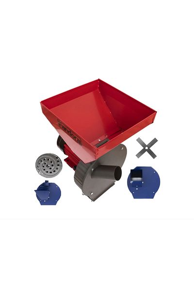 COBI SMART® 4 in 1 electric grain mill set, 3.9 kW, 3200 rpm, 250 kg/h, accessories included - COBI SMART®