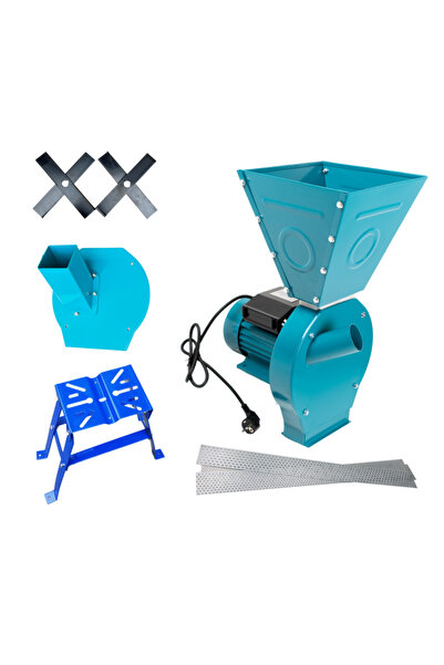 COBI SMART® Set moara electrica cereale 3 in 1, 4.5 kW, 3200 rpm, 300 kg/h, accesorii incluse - COBI SMART®