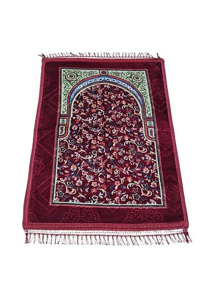 smart home Luxury prayer rug lined with soft microfiber fabric with a silky feel, 120 x 70 cm