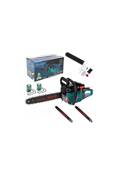 COBI SMART® Gasoline chainsaw Micul Padurar 5200 Professional, 2 Kw, 2.72 HP, includes 2 blades, 2 chains