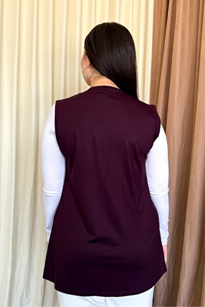 ModaPlaza Women's Plus Size Short Vest 505