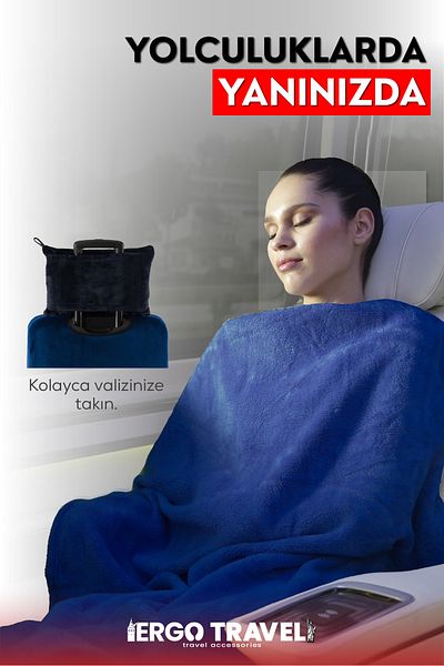 Viscofoam Ergo Blanket Ultrasoft Glitter Blanket 160*110cm |   Ergo Travel
