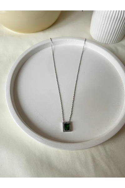 FASİON قلادة زيميرا الفولاذية