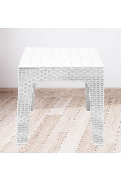 rexa Loft Tea Table – 50x50x45 cm Fixed Polypropylene Table for Dining & Living Spaces