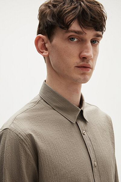 Tween Slim Fit Vizon Gömlek