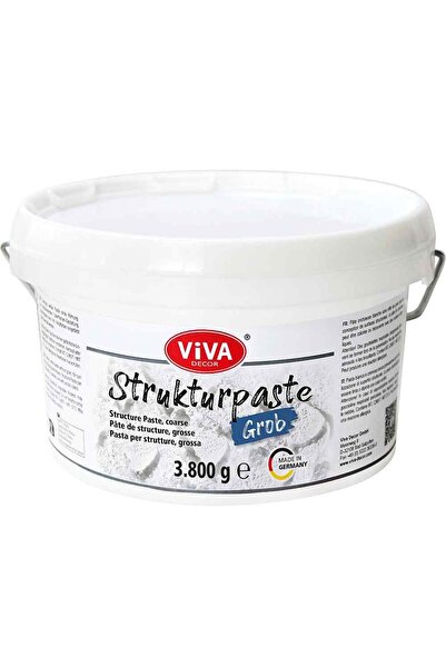 Viva Decor pastă texturantă albă, 3,8 KG granulată