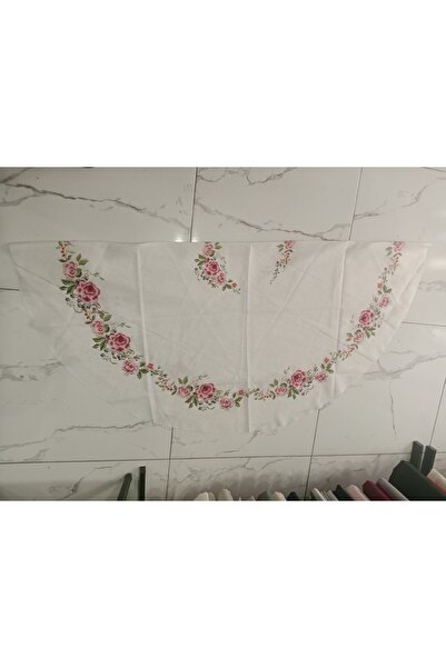 Elisam Round Worry-Free Stain-Proof Tablecloth (Light Cream Floral)