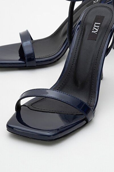 Lizy Shoes Rugan İnce Topuklu Ayakkabı
