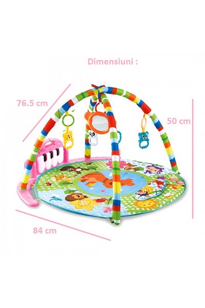 OEM Activity Mat, 4-in-1, with Lights, Sounds and Detachable Piano