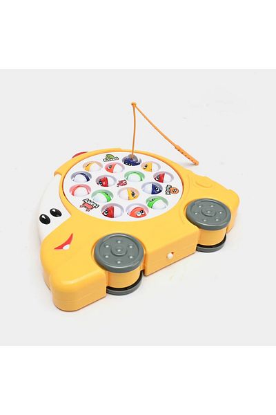 rexa Electric Musical Fishing Game – Rotating Catch & Play Set with Lights & Sound