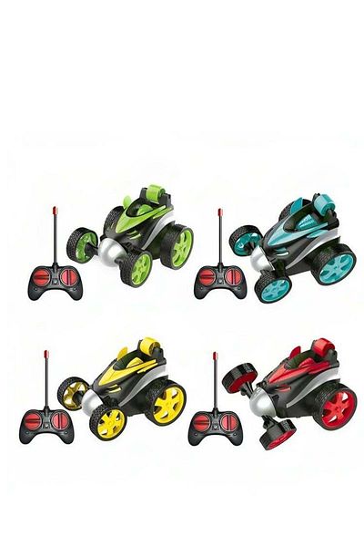 Rally 360 Degree Spinning Racing Car with Wireless Remote Control, Multicolor