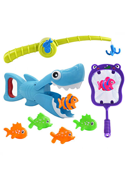 OEM Set de joacă cu undiță și peștișori colorati