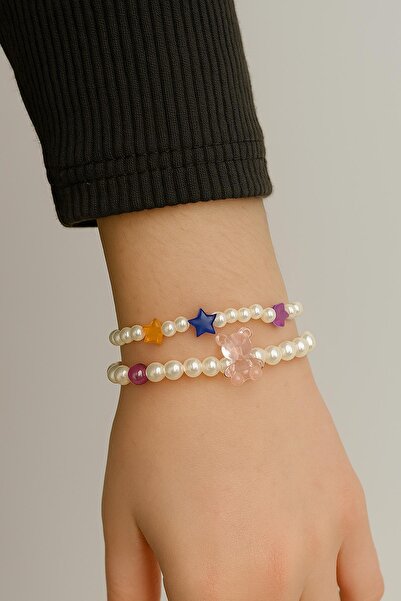 New Obsessions 4Pcs Children's Bracelet Set with Charms