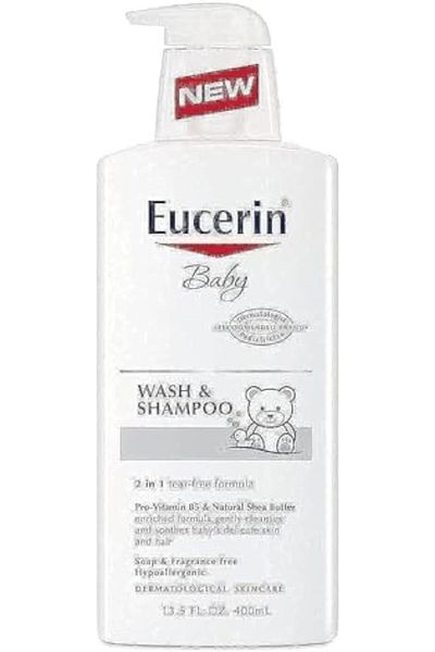Eucerin Baby Wash and Shampoo - 13.5 Fl Oz
