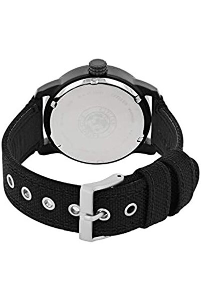 Citizen Eco-Drive BM8475-00F Men's Wrist Watch - Nylon Strap, Grey Dial