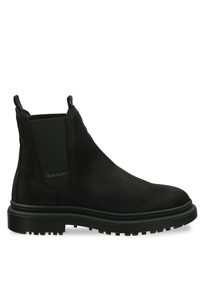 Gant Ghete Chelsea negre pentru femei GANT-29553800 G00 BLACK