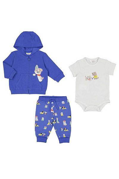 MAYORAL Baby Boy 3-Piece Tracksuit Set - Blue