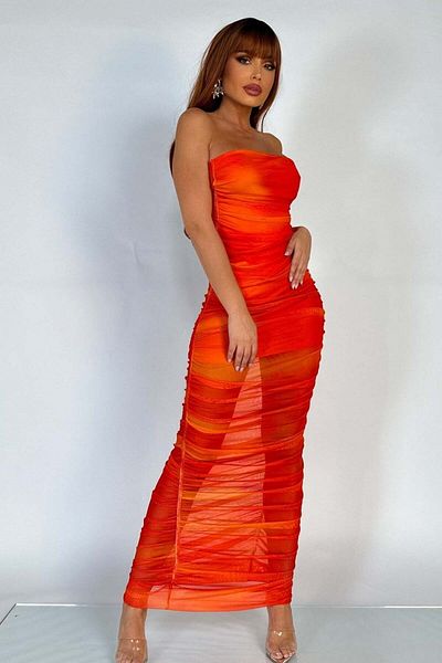 WildFashion Long flowing summer dress bodycon model H769-19