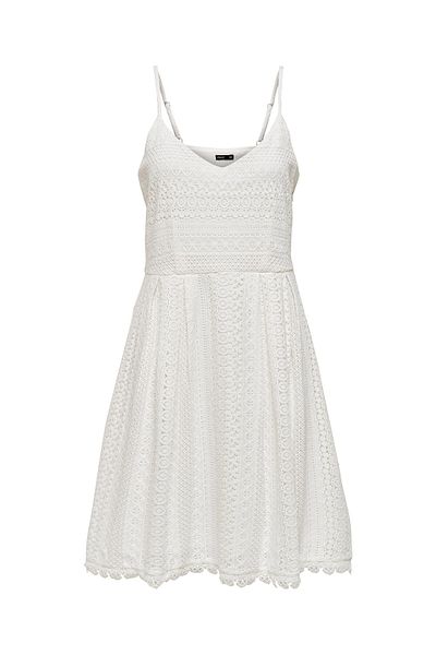 ONLY Rochie casual pentru femei albă ONLY-15204799 ONLHELENA CLOUD DANCER