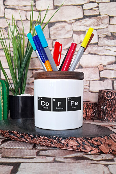 qoeuyl boutique Suport pentru stilou din ceramică imprimat pentru software de...