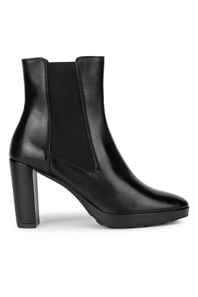 Geox Ghete damă negre GEOX-D WALK PLEASURE 85 D35TFC 00043 C9999