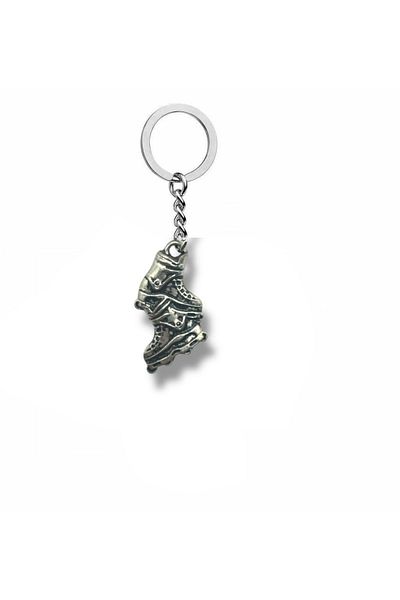 Herşey Nota Roller Spirit – Unisex Metal Keychain with Roller Figure