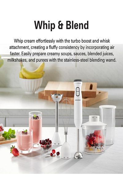 Hamilton Beach 600W Turbo Boost Hand Blender