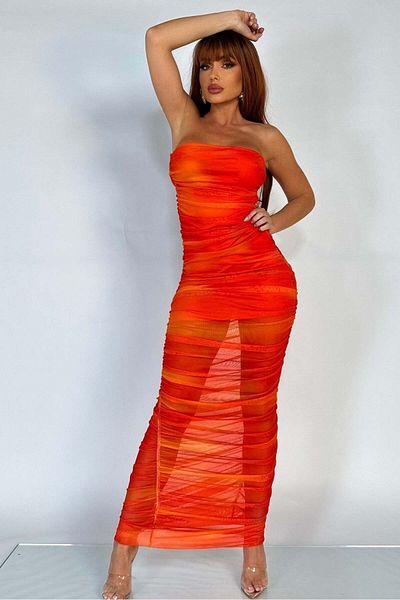 WildFashion Long flowing summer dress bodycon model H769-19