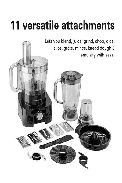 Hamilton Beach 1000W 11-in-1 Food Processor