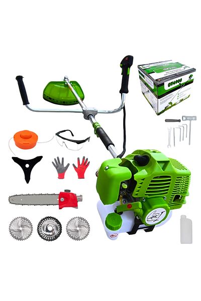 COBI SMART® German Technology petrol brushcutter package, 7 HP, 4.9 kW, accessories included - COBI SMART®
