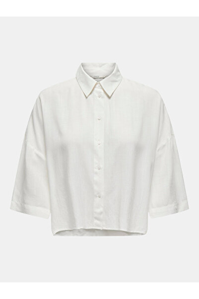 ONLY Women's Shirt white ONLY-15307870 ONLASTRID CLOUD DANCER