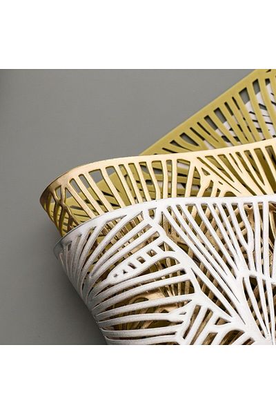 wei inox Napron de masa, pvc, auriu, 45x30 cm
