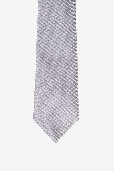 ALTINYILDIZ CLASSICS Men's Gray Patterned Tie