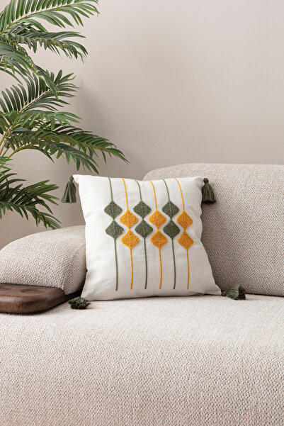 BUGİ HOME COLLECTİON Husă de pernă cu model Comfort Punch, pătrată, decorativ...