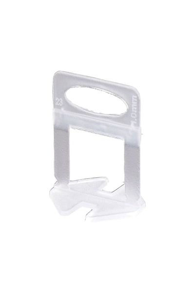 Plastik Components T.T. Set 1000 clipsuri 1.0 mm, 200 pene cu latimea de 22 mm si 1 cleste, sistem nivelare, gama Ultra