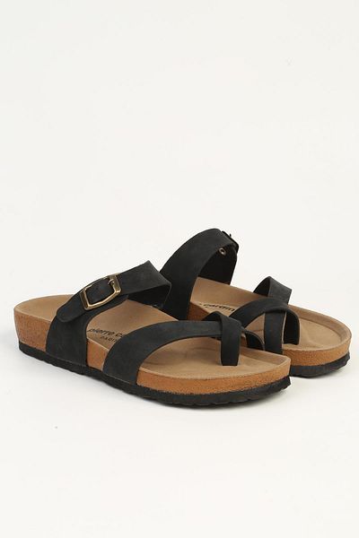 Pierre Cardin Μαύρες γυναικείες παντόφλες PC-7547
