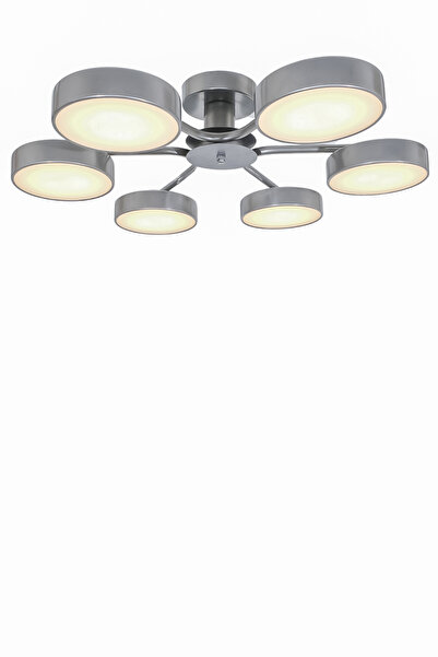 Fer Avize Güneş Modern Tasarım 6lı Led Avize Enerji Tasarruflu 3 Renk Işık Salon Yatak Odası Yemek Odası