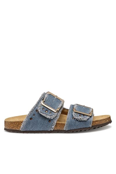 Geox Flip-flops albaștri pentru femei GEOX-D55Y3S-00011 C4005