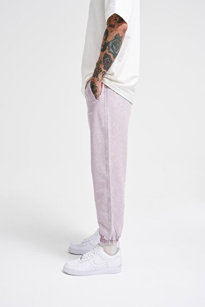 Machinist Ανδρικό μπλουζάκι με λουλούδια λιλά, που πλένεται, πολυτελές, βασικό, που πλένεται