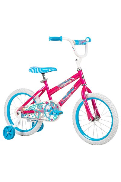 Huffy دراجة هوائية مقاس 16 بوصة للبنات حلوة جدًا