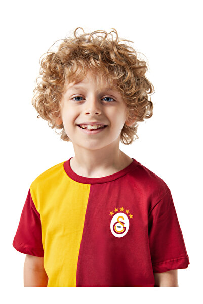 GSStore Galatasaray Parçalı 5 Yıldız Çocuk T-Shirt C251354