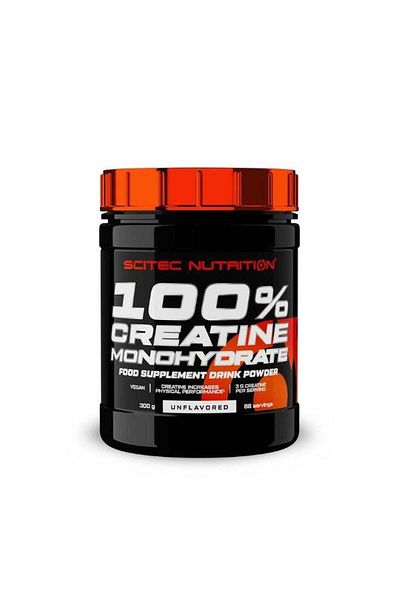 Scitec Nutrition 100% Creatine Monohydrate Food Supplement Drink Powder Unflavoured 300g