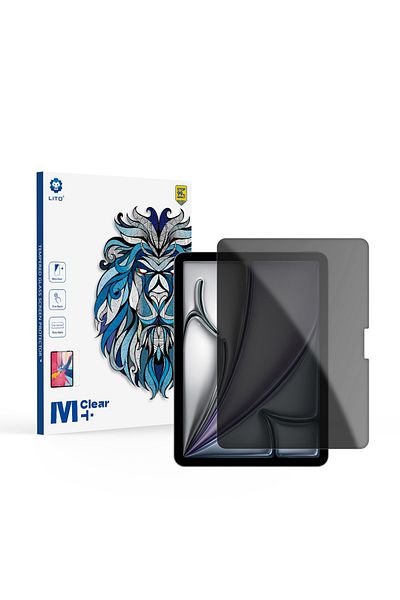 Lito Protector de ecran pentru iPad Air 11 (2024) - Sticlă clasică Lito 2.5D - Confidențialitate