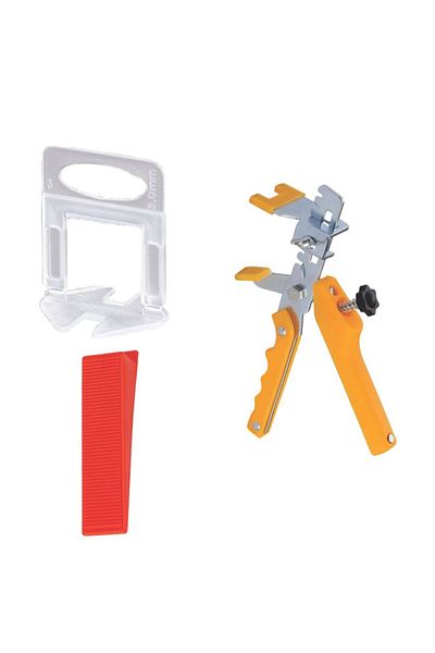 Plastik Components T.T. Set 1000 clipsuri 0.5 mm, 200 pene cu latimea de 22 mm si 1 cleste, sistem nivelare, gama Ultra
