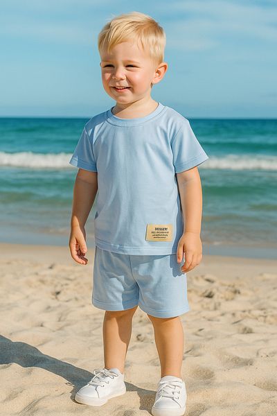 mb kids Armed Basic Girl Boy Summer Shorts Suit