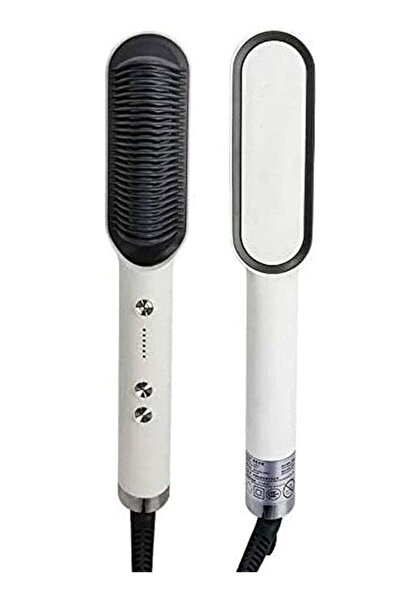 Skin Multifunctional Electric Straightener Brush Heat Comb Straightener