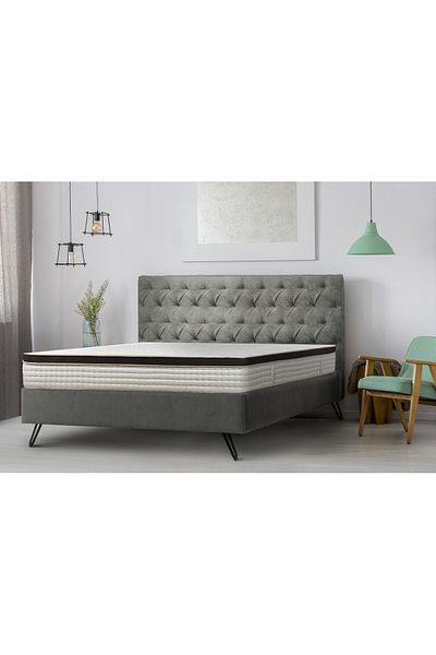 Green Future Perugia Cotton Free Air Mattress, Pocket Memory 7 Comfort Zones, 160x200 cm