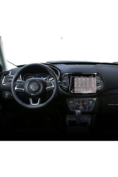 Jeep Navigation Protection Film Jeep Compass 2019-2021, Duragon, Matte silicone, installation kit