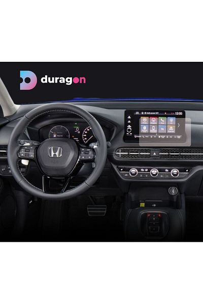 Honda Navigation Screen Protector Honda ZR-V 2023+, Duragon, Matte silicone, installation kit